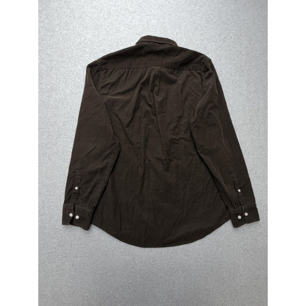 NN07 Shirt Mens Large Brown Corduroy Long Sleeve Button Down Casual Fall - Picture 8 of 9